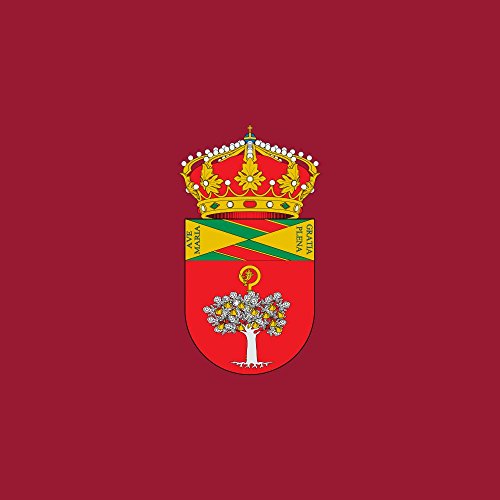 Drapeau Higuera de las Dueñas grand format carré pour mât et décoration