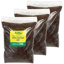 Ferry-Morse Seed Starting by Jiffy Plant Starter Pellets - Compressed Seedling Mix, Seedling Starter Soil - 3 Pack 30 QT - 100% Coco Coir