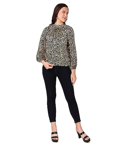 Image of BoheeWohee Women's Full Sleeves Casual Satin Top