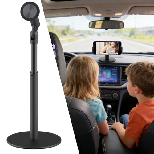 Porte-Téléphone Magnétique pour Bureau Support Orientable Réglable