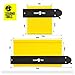 Segomo Tools 2 Pieces 5 Inch & 10 Inch Contour Gauge Profile Tool With Lock | Easy Shape Contour Gauge Duplicator | Contour Gauge Tool With Lock | Shaker Contour Gauge - CG2P