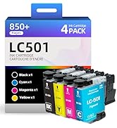 LC501 Ink Cartridges LC501 Ink Replacement for Brother LC501 Ink Cartridge LC501XL Work with Brot...