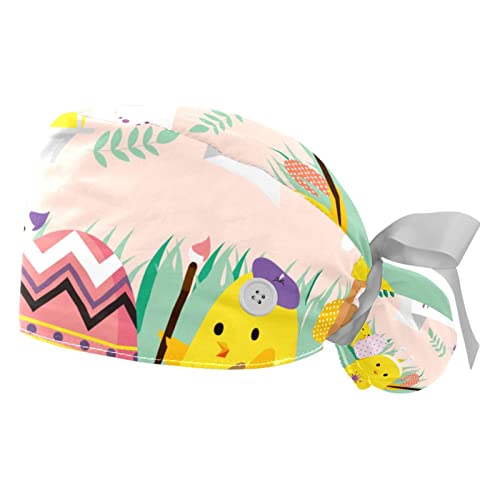 Chapeaux bouffants poussin de Pâques pour cuisine et laboratoires de pâtisserie
