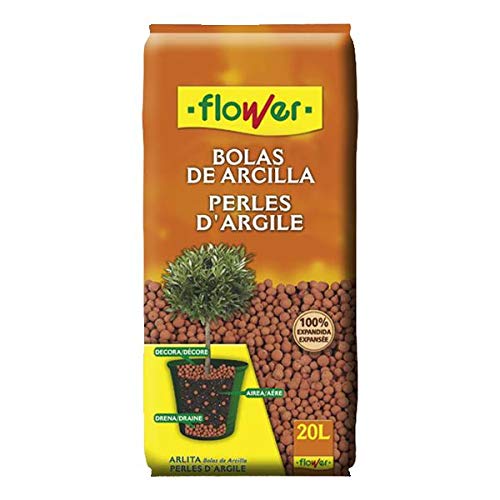 Flower Sustrato Bolas de Arcilla Expandida 20 litros