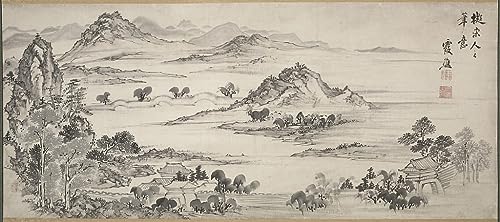 Lienzo decorativo para pared con paisaje del Lago del Oeste de Ike Taiga en gran formato 60x90