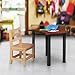 Romig Ferris 26 x 24 in Student Activity Desk- Cherry/Black