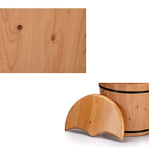 Spa de pies de madera de cedro 35 cm miniatura 7