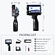 Eurannit Tragbarer Handdrucker E15-1,25.4mm Hand Tintenstrahldrucker mit 1 ER521 Schnell Trocknende Tinte für Text Barcode Datum Logo Chargennummer Druck auf Karton Stoff Holz Kunststoff Metall Glas