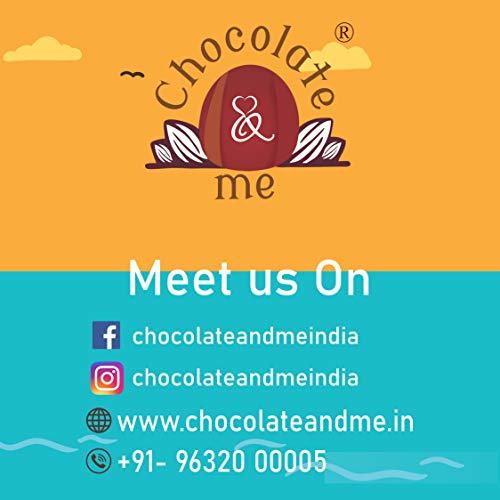Image of Chocolate and Me 82% Dark Chocolate Bar Rich In Cocoa Butter | Vegan | Natural | 2 x 90Gms (Pack of 2)