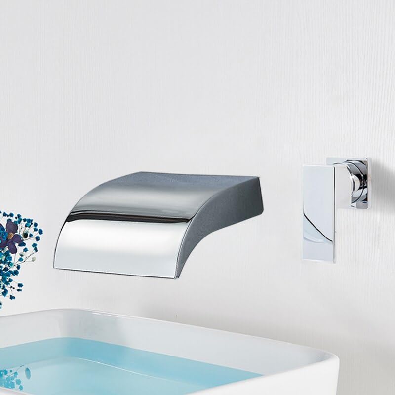 Robinet de lavage cascade mural pour une routine bien-être