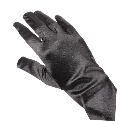 Homoyoyo Pack Women's Long Satin Gloves for Wedding Formal Party Banquet Tea Party Church Events4