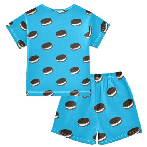 Cookies Pajama Set Pajamas Sleepwear Nightwear Loungewear Clothes Set B04048332
