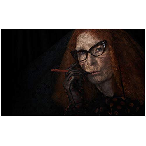 American Horror Story Coven Francis Conroy as Myrtle Snow smoking cigarette  8 x 10 Inch Photo at Amazon's Entertainment Collectibles Store
