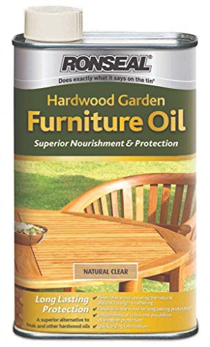 Ronseal Hardwood Furniture Oil 1L Natural Oak