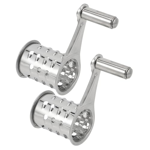 Rallador rotatorio de mano para queso, 2 piezas miniatura 1