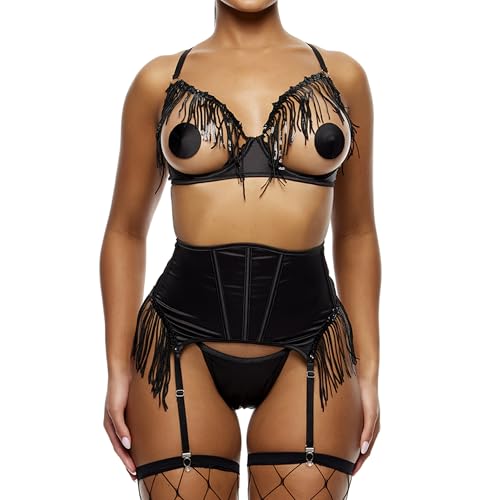 Ensemble de lingerie Forplay Peep Show : révélez votre sensualité et votre confiance absolue