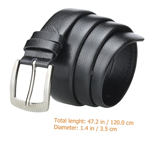 Men Adjustable Waist Belt Stylish and Practical Waistband for Casual and Formal Outfits for Jeans and Trousers with Random Buckle Style2
