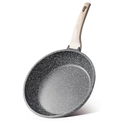 CAROTE Nonstick Frying Pan, 8 Inch Classic Granite Skillet