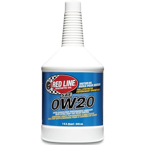 Aceite para motor sintético 0W-20 Red Line 1 Cuarto (12 Pack) miniatura 1