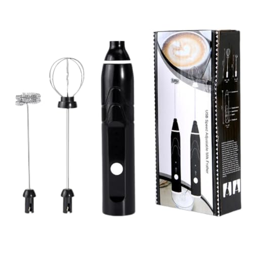 Milk Frother – Handheld Automatic Beverage Whisk, recargable Foam Blender