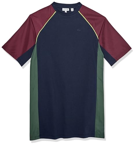 Lacoste Girls' Colorblock Active T-Shirt Dress