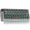 AULA MINI60 HE PRO - 60% Mechanical Gaming Keyboard Wireless, Hall Effect Magnetic Switch Hot Swappable, Adjustable Actuation Rapid Trigger Mode, 8000 Hz Polling Rate, 60 Percent Compact Design for PC