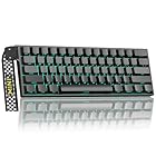 AULA MINI60 HE PRO - 60% Mechanical Gaming Keyboard Wireless, Hall Effect Magnetic Switch Hot Swappable, Adjustable Actuation Rapid Trigger Mode, 8000 Hz Polling Rate, 60 Percent Compact Design for PC