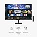 Samsung 32-Inch M5 (M50F) Series FHD Smart Monitor with Streaming TV, Speakers, HDR10, Gaming Hub, Multiple Ports, Workout Tracker, Vision Accessibility Tools, Black, LS32FM502ENXZA