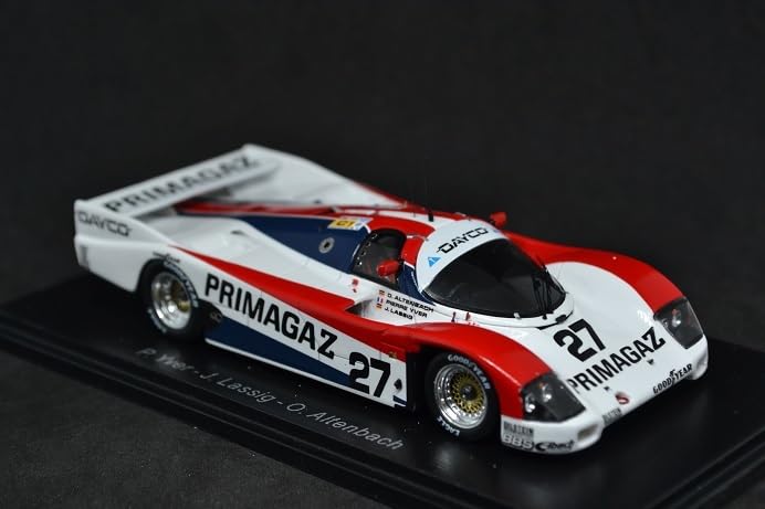 Amazon.co.jp: SPARK 1/43 962 C 9th 24H Le Mans 1990 スパーク