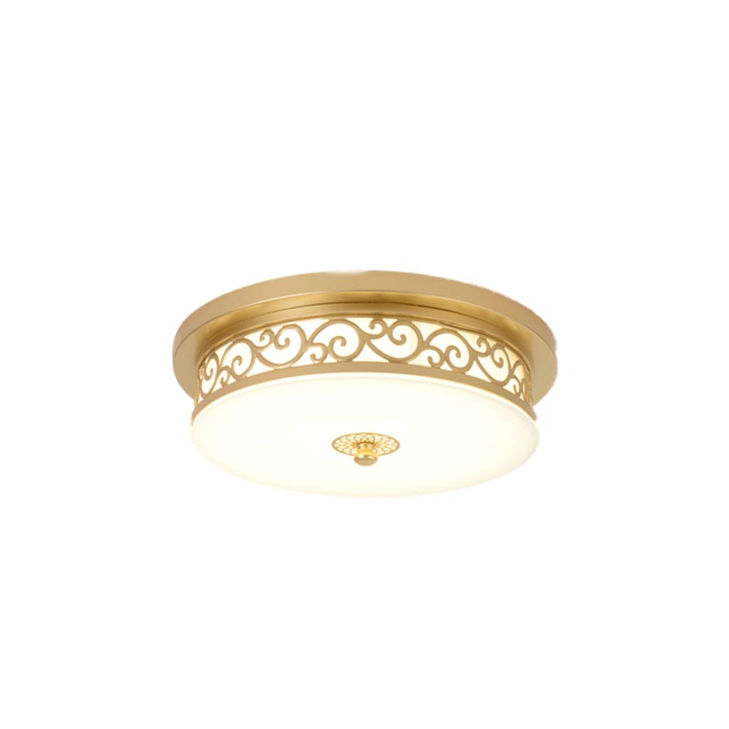 HynJGih Square Ceiling Lamp Modern Minimalist Bedroom Lamp Study Dining Room Balcony Porch Light Aisle Lamps(D,40cm)