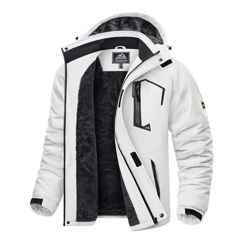 KEFITEVD Men's Windproof Fleece Jacket Cover
