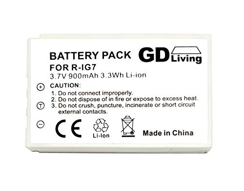 GD Living Replacement Battery for Logitech Harmony One, Logitech Harmony One Advanced, Logitech R-IG7, Logitech Harmony 880, Logitech Harmony 880 Pro