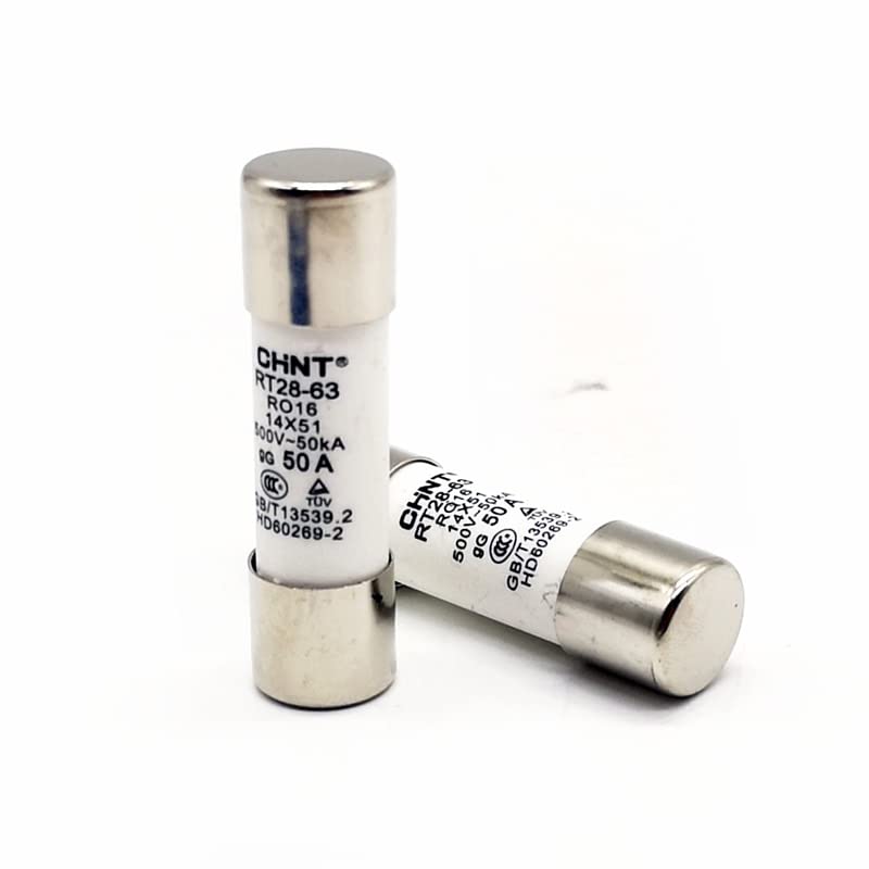 10 teile/los RT28-63 4A 6A 10A 16A 20A 25A 32A 40A 50A 63A Sicherungseinsatz 14X51 Sicherung Schmelzkern(10A)