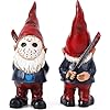 Garden gnomes horror decor bookshelf decor indoor halloween decorations table decor  urban country home decor