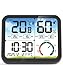 VOCOO Thermomètre hygromètre numérique d'intérieur - Affichage extra large 5,8" - Humidimètre précis - Calibrage, enregistrement max/min, confort, contre-jour, date