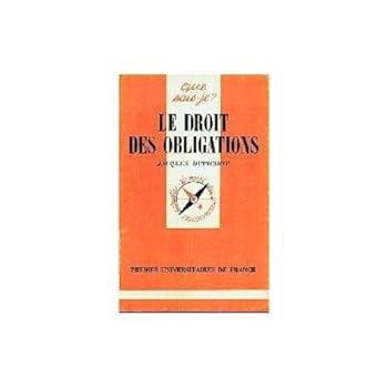 Paperback DROIT DES OBLIGATIONS Book