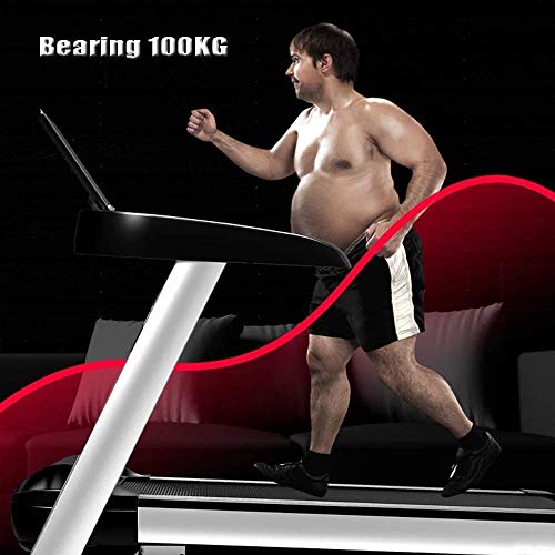 Image of high-end Treadmill Digital Folding Treadmill can Keep Healthy at Home and Office, can Move and Work at The Same time, no Back Pain, Equipped with a Practical Tablet Stand
