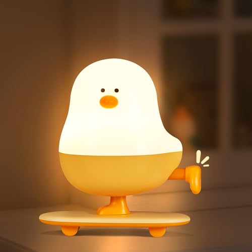 YISSVIC Kids Chick Night Light Rechargeable with Timer Cute Room Decor Children's Gifts for Boys and Girls