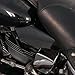 HDBUBALUS Motorcycle Air Heat Deflector Reflective Saddle Shields Fit for Softail 2000-2017