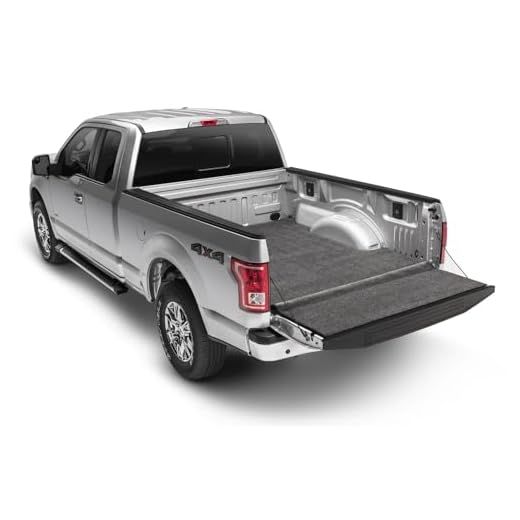 BedRug XLT Bed Mat | XLTBMQ15SCS | Charcoal | Fits 2015 - 2022 F-150 5.7" Bed (Spray-in or No Bed Liner)