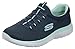 Skechers womens Summits Sneaker, Navy/Aqua, 5 US