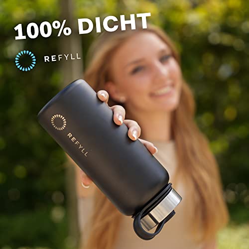 REFYLL easyFYLL Bottiglia d'Acqua in Acciaio