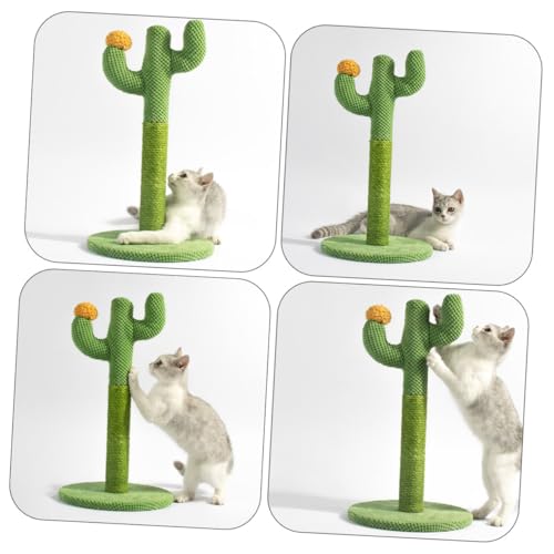 Rascador para Gatos Vertical en Forma de Cactus 33x29x29 cm miniatura 3