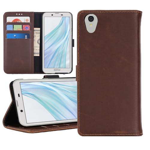 �yAqier�z�r�W�l�X�V���[�Y �݊��� AQUOS sense2/SH-01L/SHV43/SH-M08/Android One S5 �K�p �P�[�X �蒠�^ �J�o�[ �A�N�I�X �Z���X2 �A���h���C�h����s5 (�_�[�N�u���E��) �������U�[�P�[�X �J�[�h���[