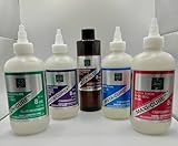 Bob Smith Professional Cyanoacrylate Adhesive Set, 8 oz Bottles, Super Thin, Medium, Extra Thick Formulas, Glue Debonder and Accelerator. Mega Combo. BSI, Hobby Bolts.