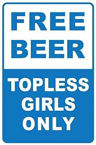 Poster In Metallo 4 Pezzi Da 20x30 Cm Con Scritta Inglese Beer, Decorazione Vintage Per Pub, Bar, Cucina, Stile Latta - 3