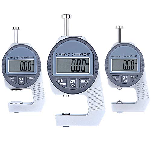 Indicador digital portátil para medir espesores 0-10mm miniatura 1