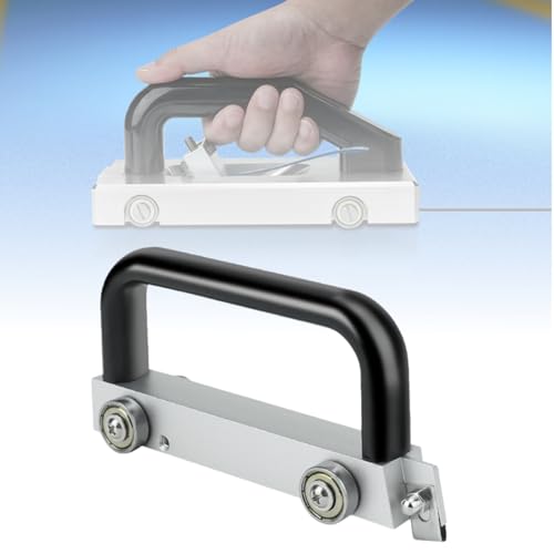 HJJ PVC���ޗp �蓮�J�a�c�[�� �a�؂�J�b�^�[�K�C�h�z�C�[�� �X���b�e�B���O�J�b�^ U���^�X���b�e �y�� �蓮�� �ϋv�������� ���Ǝ{�݁E�a�@�E�Z���PVC�V�[�g�E�S�����ނ̗n�ڑO�����ɍœK�� (�i���^�j,�u���[�h�Ȃ�) [���s�A���i]