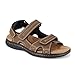 Dockers Men's Newpage Gladiator Sandal, Dark Tan, 11 M US