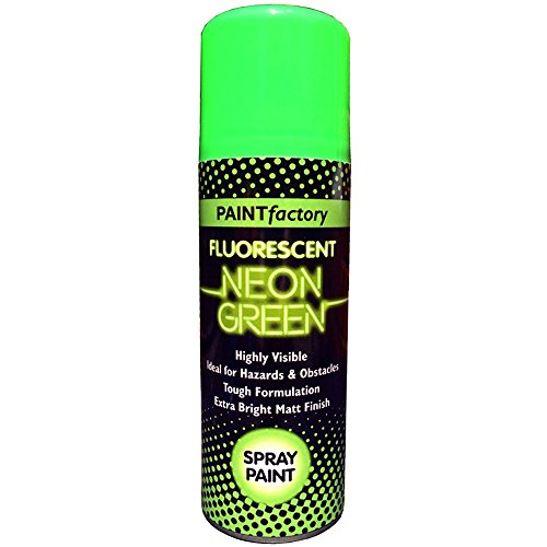 Fluorescent Neon Green Spray Paint 200ml